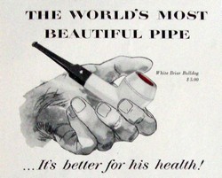 white briar pipe