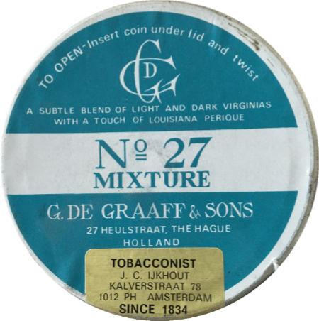 De Graaff & Sons N° 27 Mixture