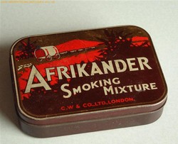 boite tabac afrikander smoking mixture