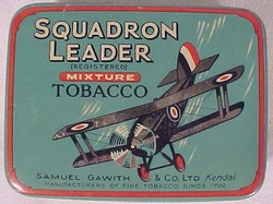 boite tabac gawith squadron leader