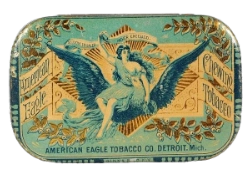 boite tabac american eagle