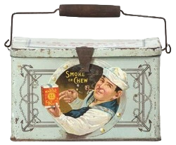 boite tabac marine
