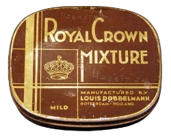 boite tabac royal crown