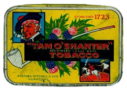 boite tabac tam o'shanter