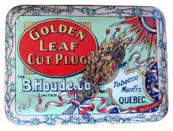 boite tabac golden leaf