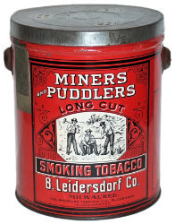 boite tabac miners puddlers