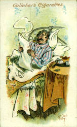 carte postale tabac gallaher