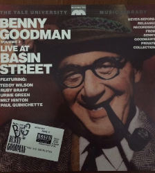 pochette benny goodman live at basin street