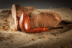 une pipe par Michele Pascolini - Bisonte Pipes