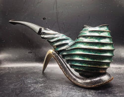 une pipe par John Mags - Worrystone Pipes