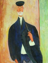 Amedeo Modigliani pipe