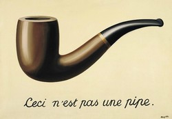 René Magritte pipe