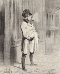 Honoré Daumier pipe
