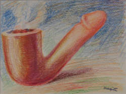 René Magritte pipe