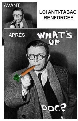 Sartre fumeur