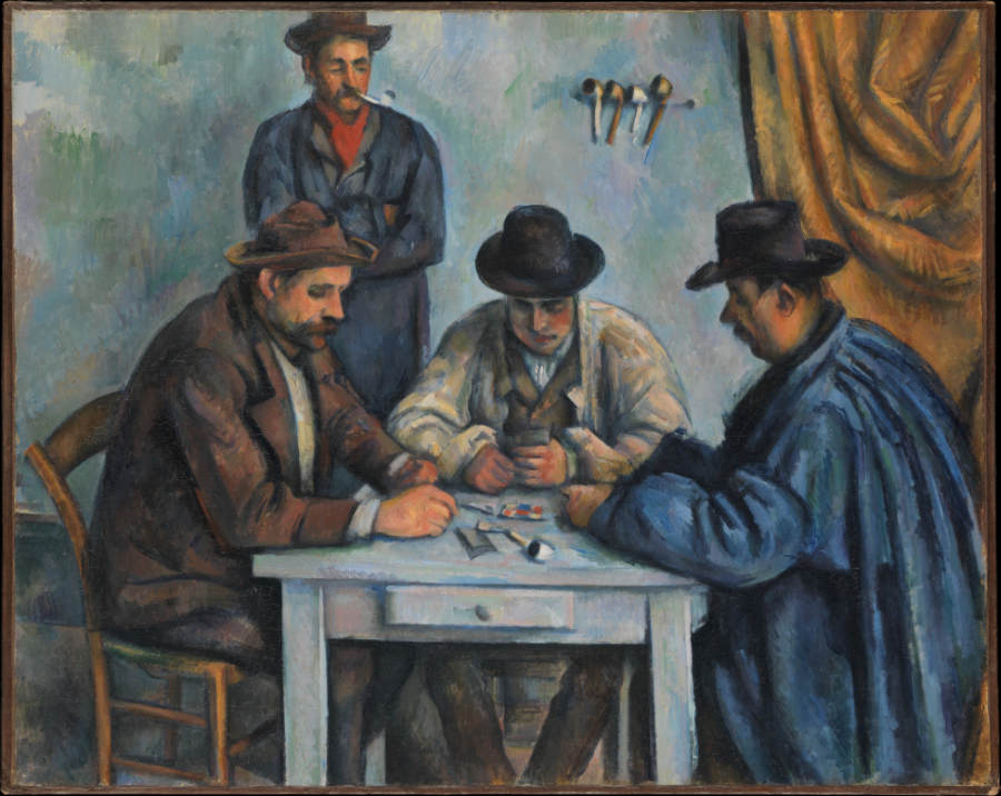 Cézanne partie de cartes