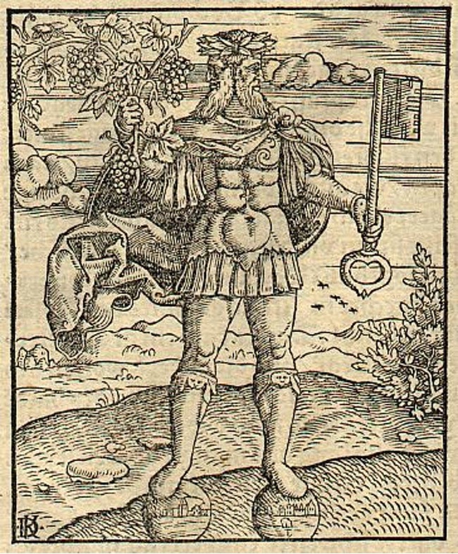 Le roi Janus par Sebastian Münster