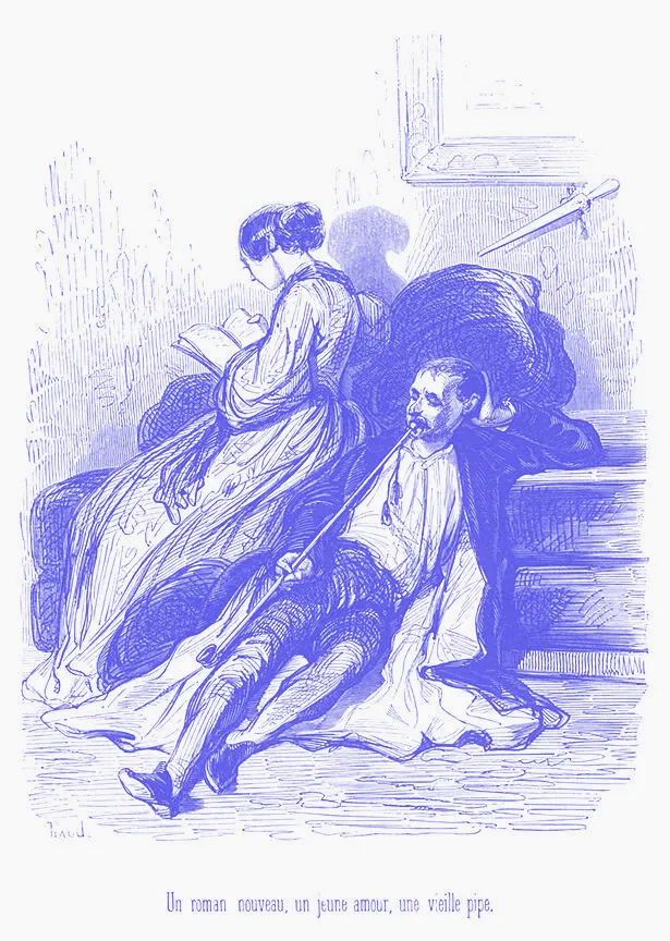 roman nouveau, jeune amour, vieille pipe