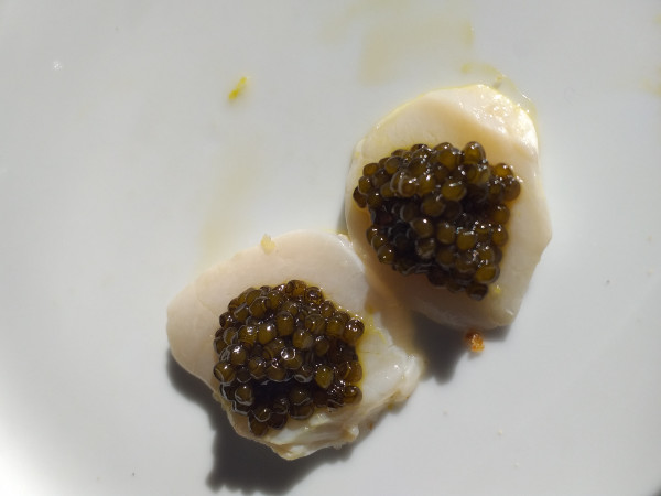 carpaccio de Saint-Jacques