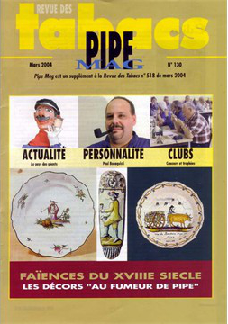 diners parisiens fumeurs de pipe