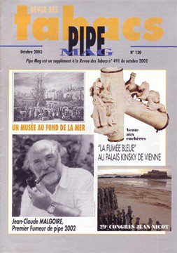 diners parisiens fumeurs de pipe
