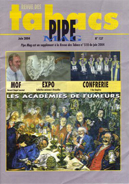 diners parisiens fumeurs de pipe